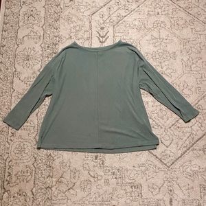 Ava & viv plus size women textured sweater (size 3x) color: teal